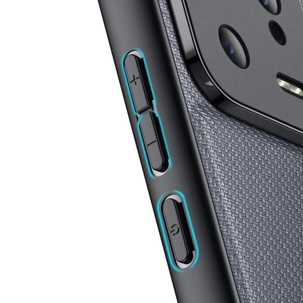 Dux Ducis Fino case for Xiaomi 13 cover with silicone frame grayeng