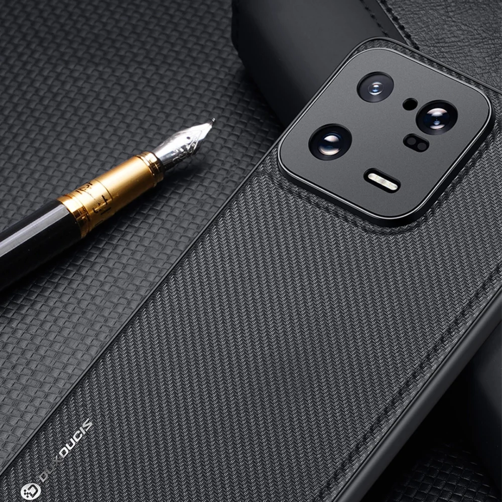 Dux Ducis Fino case for Xiaomi 13 Pro cover with silicone frame grayeng