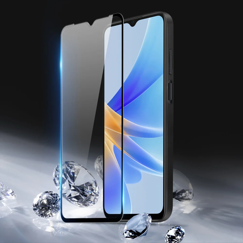 Dux Ducis 9D Tempered Glass Oppo A17 9H tempered glass with black frameeng