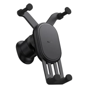 Baseus car holder with built-in 15W inductive charger for air vent blackeng