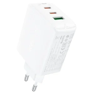 Acefast fast charger GaN (2x USB-C / USB-A) PPS / PD / QC4+ 65W white (A41)eng