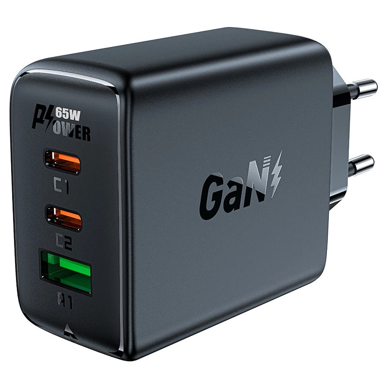 Acefast fast charger GaN (2x USB-C / USB-A) PPS / PD / QC4+ 65W white (A41)eng