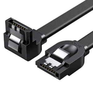 Ugreen angle SATA 3.0 cable 0.5m black (US217)eng