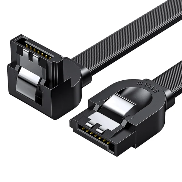 Ugreen angle SATA 3.0 cable 0.5m black (US217)eng
