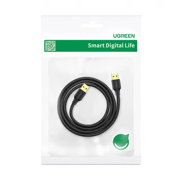Ugreen US128 10369 USB-A 3.0 / USB-A 3.0 5Gb/s 0.5m cable - blackeng