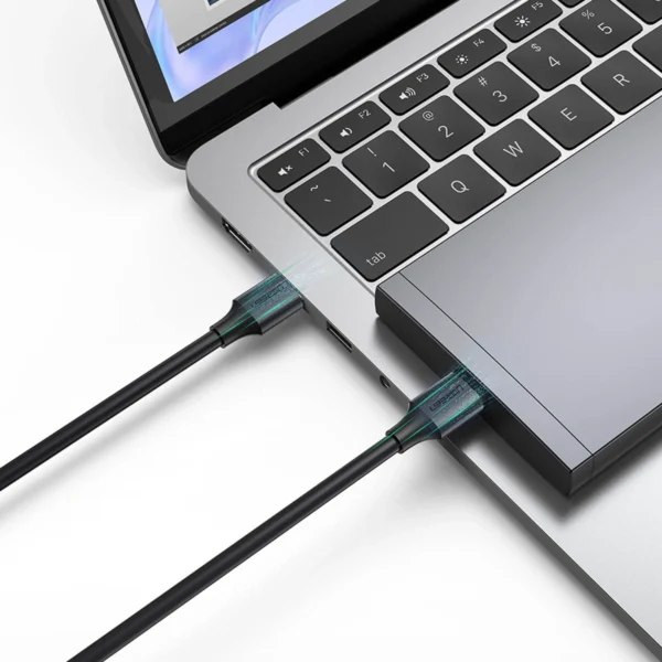 Ugreen US128 10369 USB-A 3.0 / USB-A 3.0 5Gb/s 0.5m cable - blackeng