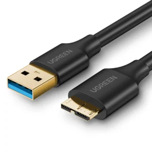 Ugreen US130 10843 USB-A 3.0 - micro USB-B cable 2m - blackeng