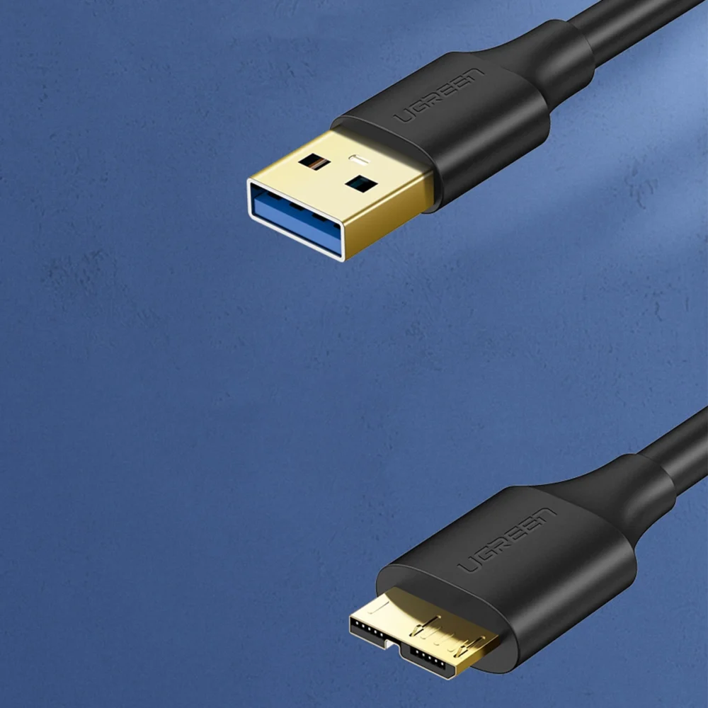 Ugreen US130 10843 USB-A 3.0 - micro USB-B cable 2m - blackeng