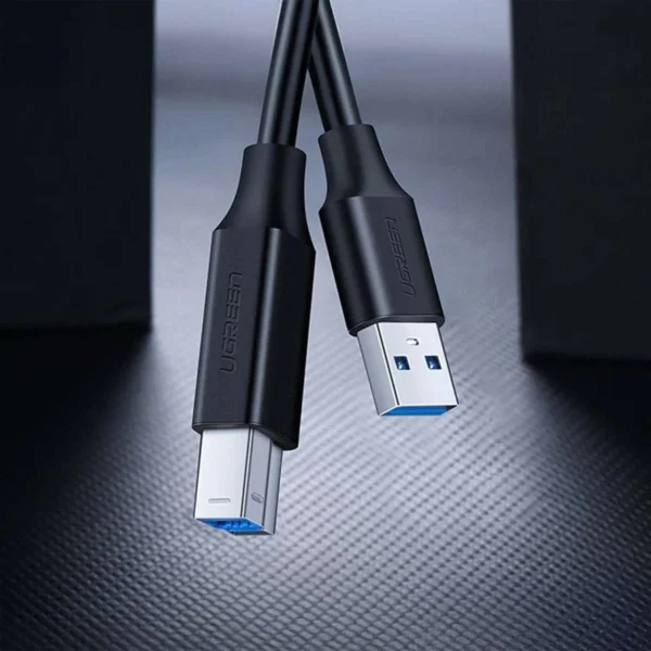 Ugreen US210 10372 Printer Cable USB-A 3.0 / USB-B 5Gbps 2m - Blackeng