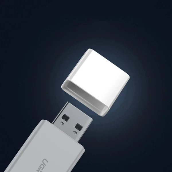 Ugreen portable TF/SD card reader for USB 3.0 white (CM104)eng