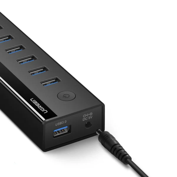 Ugreen multifunctional HUB 7in1 USB-A - 7xUSB-A 5Gb/s black (US219)eng