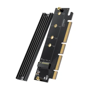 Ugreen CM465 PCIe 4.0 x4 to M.2 NVMe M-Key Expansion Card - Blackeng
