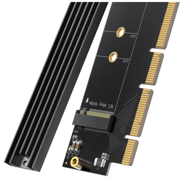 Ugreen CM465 PCIe 4.0 x4 to M.2 NVMe M-Key Expansion Card - Blackeng