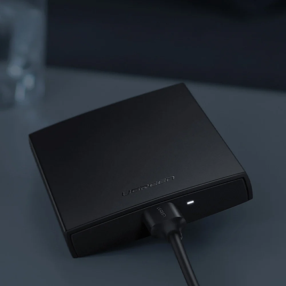 Ugreen SSD/HDD 2.5'' USB 3.0 SATA Black (CM237)eng