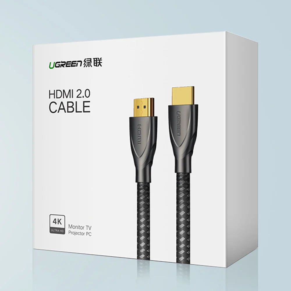 Ugreen HDMI 2.0 4K UHD cable 2m black (HD131)eng