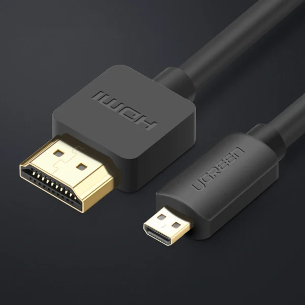Ugreen cable Micro HDMI - HDMI cable 3m black (HD127)eng