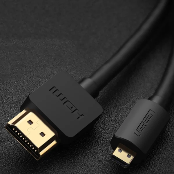 Ugreen cable Micro HDMI - HDMI cable 3m black (HD127)eng