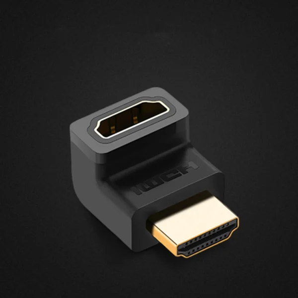 Ugreen HDMI (male) - HDMI (female) black adapter (HD112)eng