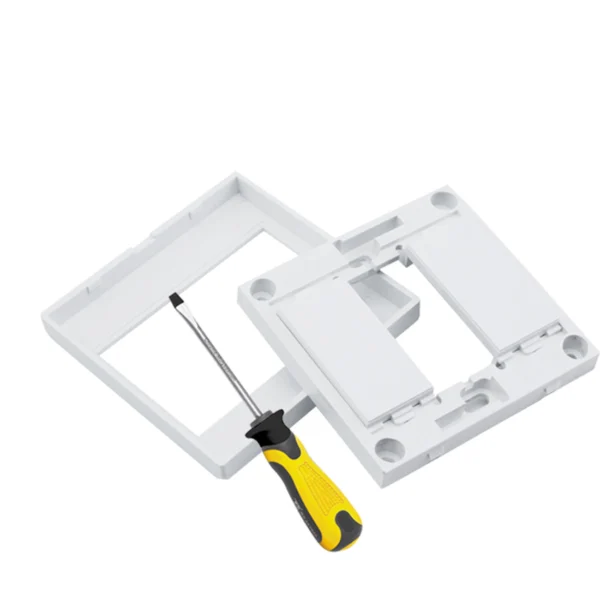 Ugreen HDMI wall frame (Socket 86) white (20316)eng