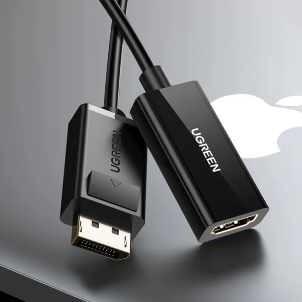 Ugreen MM137 40363 DisplayPort (Male) to HDMI (Female) 4K/1080p Adapter - Blackeng