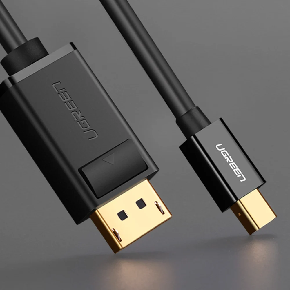 Ugreen Mini DisplayPort - DisplayPort cable 1.5m black (MD105)eng