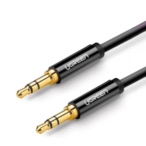 Ugreen audio cable AUX straight minijack 3.5 mm 1m black (AV112)eng