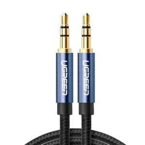 Ugreen audio cable AUX straight minijack 3.5 mm 2m blue (AV112)eng