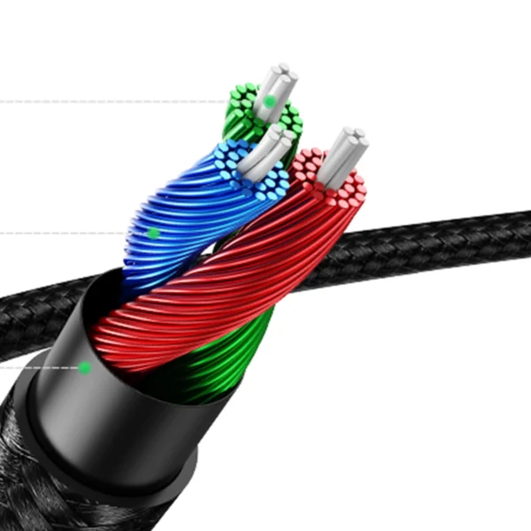 Ugreen audio cable AUX straight minijack 3.5 mm 5m blue (AV112)eng