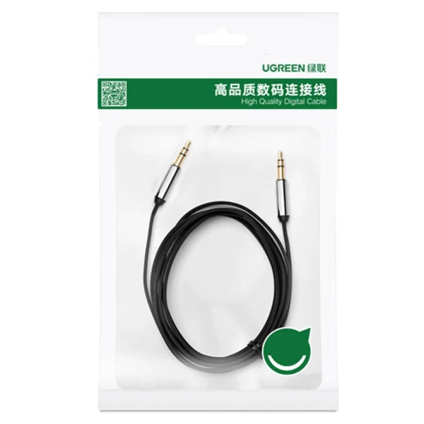 Ugreen AV119 10733 audio cable mini jack 3.5mm / mini jack 3.5mm 1m - blackeng