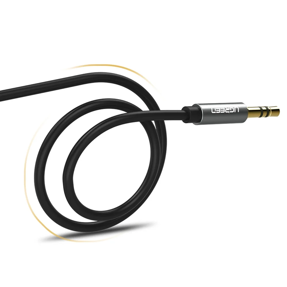 Ugreen AV119 10733 audio cable mini jack 3.5mm / mini jack 3.5mm 1m - blackeng