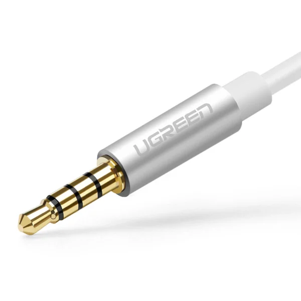 Ugreen cable cable headphone splitter mini jack 3.5 mm - 2 x mini jack 3.5 mm (microphone + stereo output) black (AV141)eng