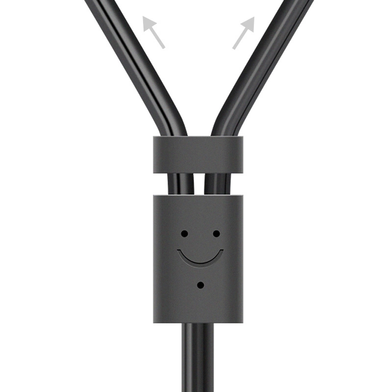 Ugreen AV102 10511 cable 3.5 mm mini jack (male) / 2RCA (male) 1.5m - grayeng