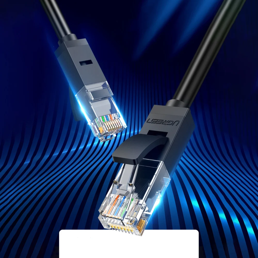 Ugreen LAN Ethernet U/UTP Cat. 6 1000Mbps 15m Black (NW102)eng