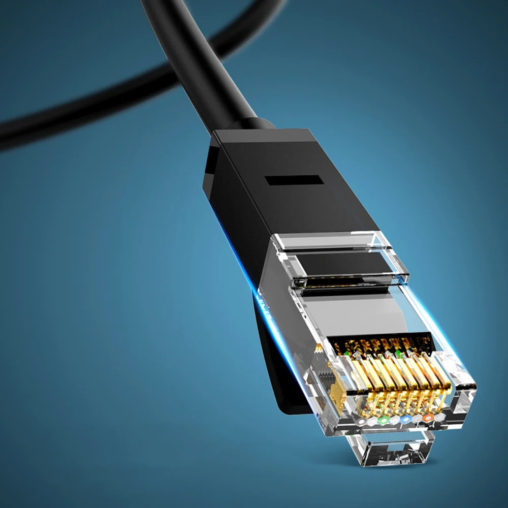 Ugreen LAN Ethernet U/UTP Cat. 6 1000Mbps 15m Black (NW102)eng