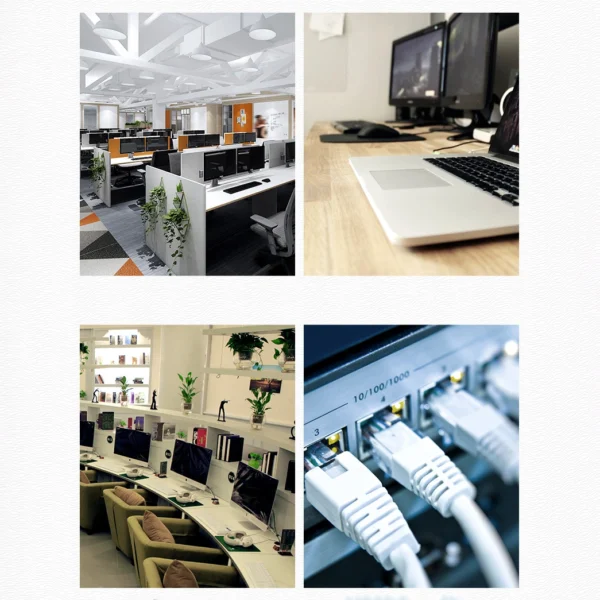 Ugreen LAN Ethernet U/UTP Cat. 6 1000Mbps 15m Black (NW102)eng