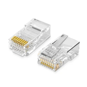 Ugreen 100x plug end RJ45 8P8C (UTP Cat. 5 / Cat. 5e) transparent (NW110)eng