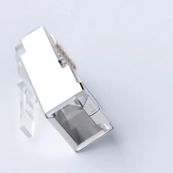 Ugreen 10x plug end RJ45 8P8C (UTP Cat. 6 / Cat. 5 / Cat. 5e) silver (NW111)eng