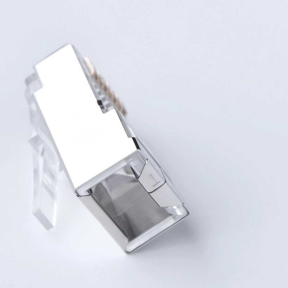 Ugreen 10x plug end RJ45 8P8C (UTP Cat. 6 / Cat. 5 / Cat. 5e) silver (NW111)eng