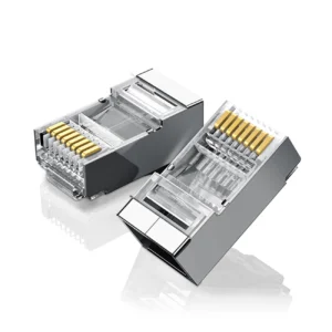 Ugreen 10x plug end RJ45 8P8C (UTP Cat. 6 / Cat. 5 / Cat. 5e) silver (NW111)eng
