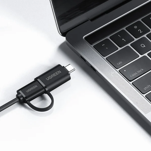 Ugreen HUB 4in1 USB-C - 4xUSB 3.0 5Gb/s 1m black (CR113)eng