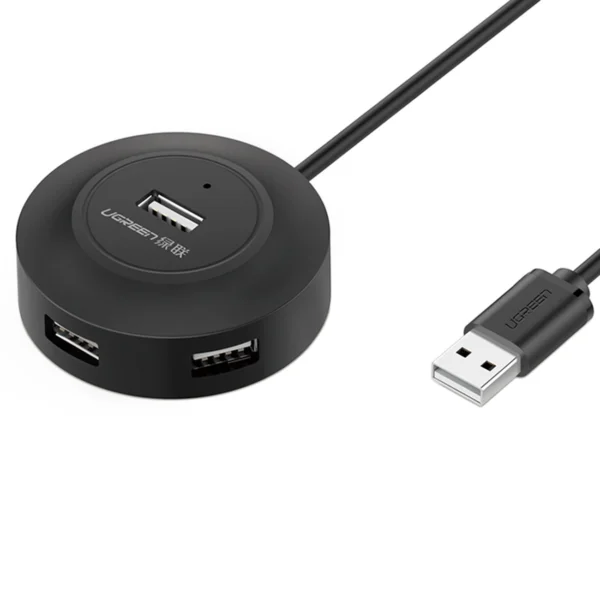 Ugreen HUB 4in1 USB-A - 4xUSB-A 2.0 480Mb/s 1m black (CR106)eng