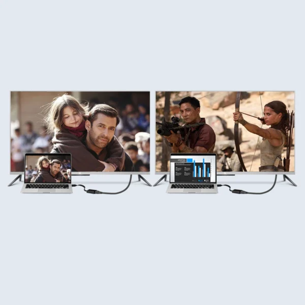 Ugreen HDMI (male) - VGA (female) adapter cable black (MM102)eng