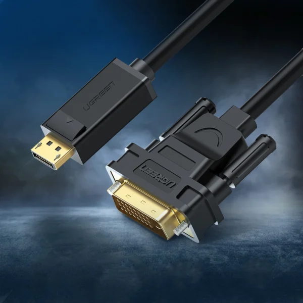 Ugreen cable DisplayPort - DVI cable 2m black (DP103)eng