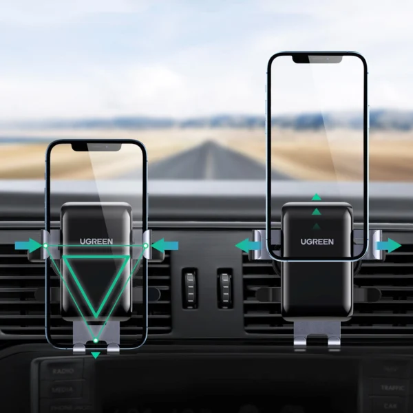 Car Phone Holder - Round Grid Ugreen LP274 - Grayeng