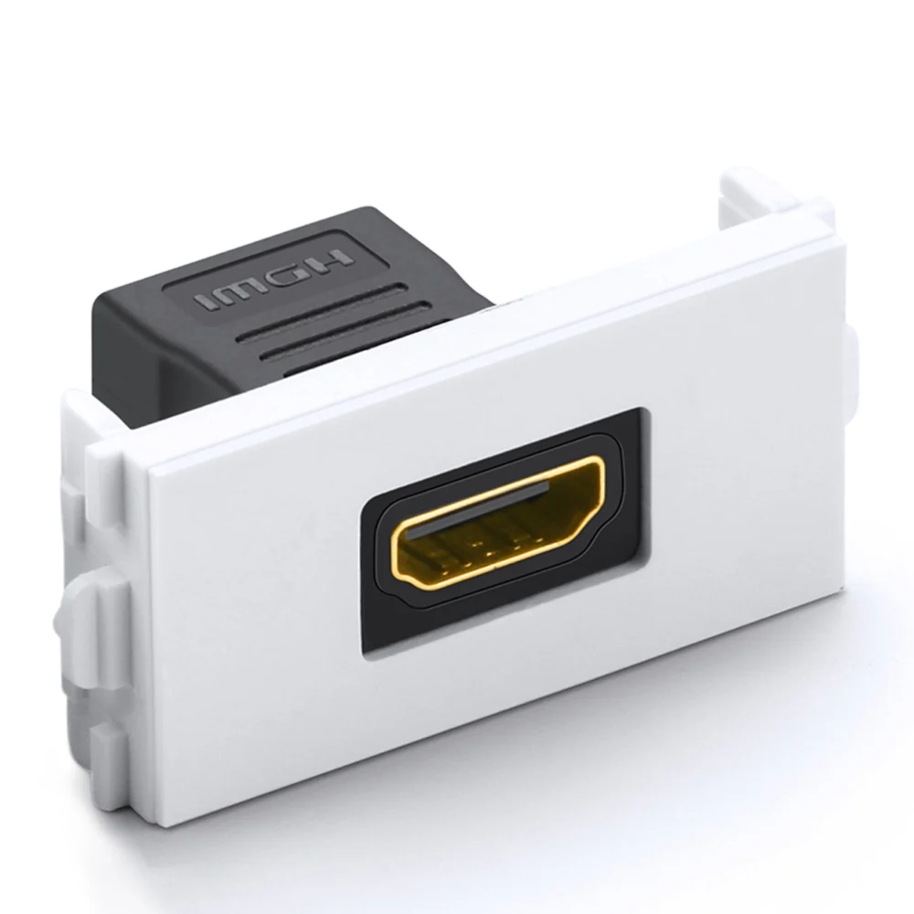 Ugreen panel with HDMI connector straight white (MM113)eng