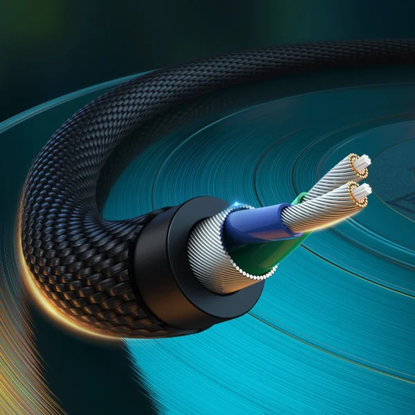 Ugreen cable audio cable 3.5 mm mini jack (male) - 2RCA (male) 2m copper (AV170)eng