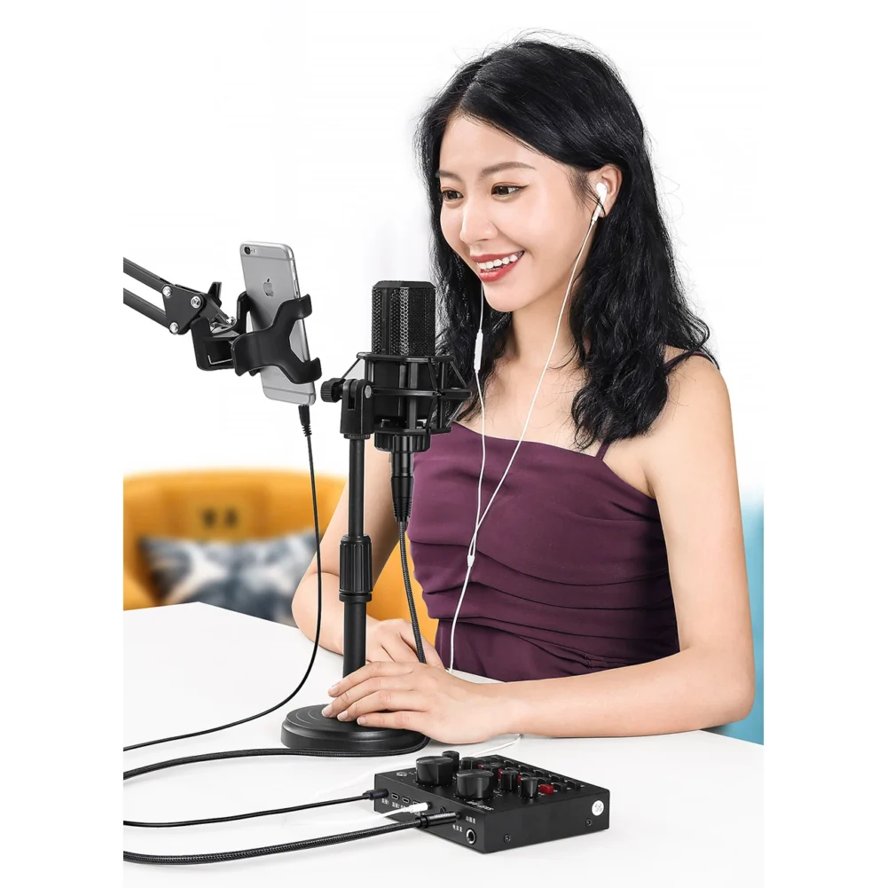 Ugreen audio cable 3.5mm mini jack (male) - XLR (female) 1m black (AV182)eng