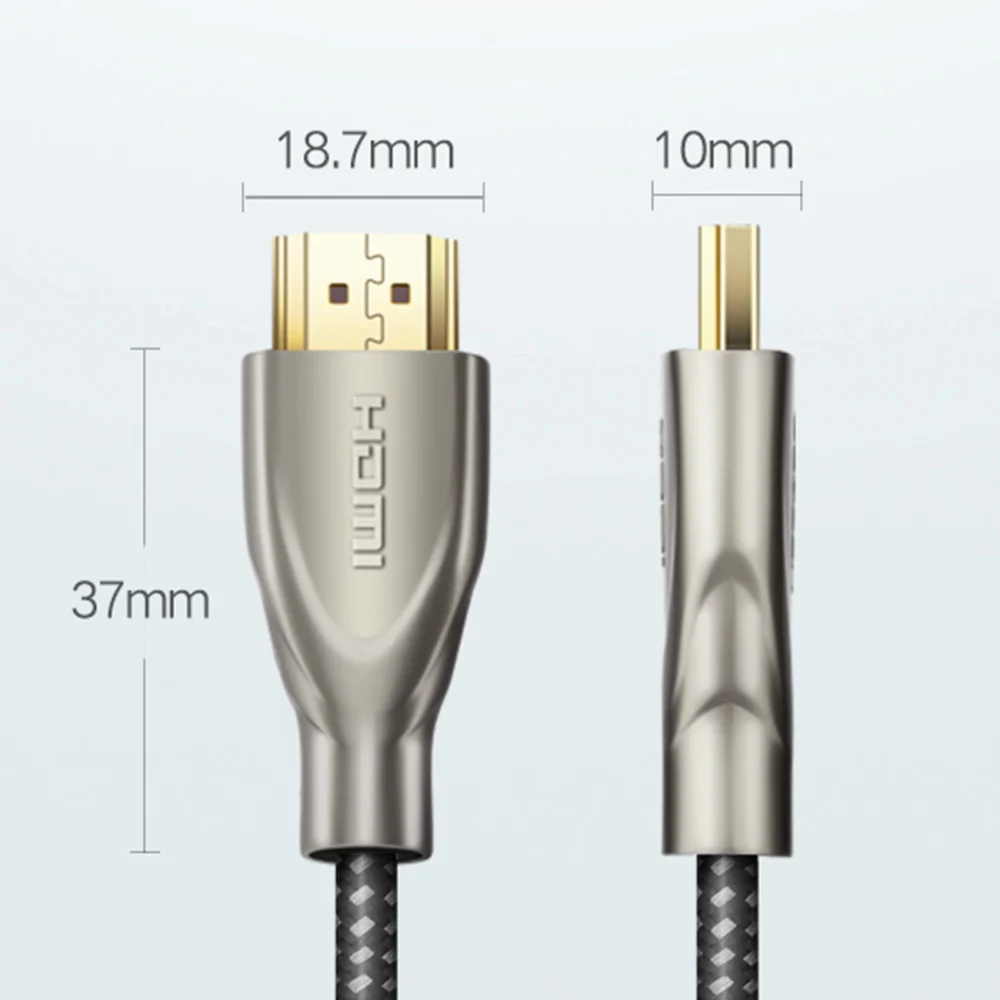 Ugreen cable HDMI 2.0 4K 60Hz 1m gray (HD131)eng