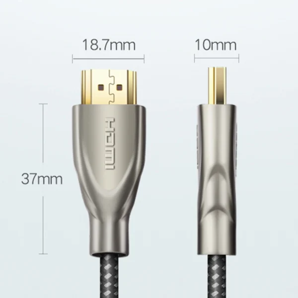 Ugreen cable HDMI 2.0 4K 60Hz 1m gray (HD131)eng