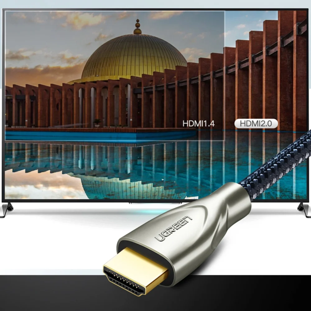 Ugreen cable HDMI 2.0 4K 60Hz 1m gray (HD131)eng